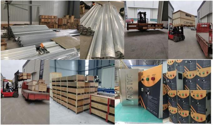 कार्यशाला वेंटिलेशन के लिए 22 फीट एचवीएल एल्यूमीनियम ब्लेड सीलिंग वेंटिलेटर 6