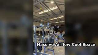 6 ब्लेड 16 फुट 5.0M हाई वॉल्यूम लो स्पीड पंखे का डेमो देखें