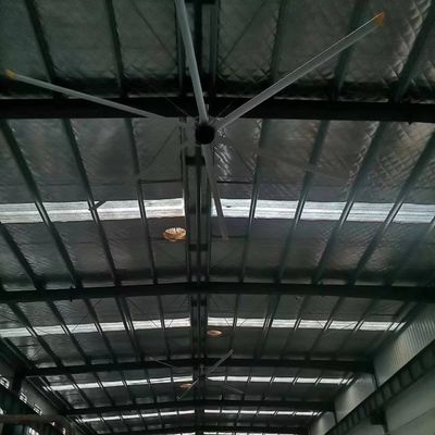 अच्छी कीमत DX-7.3G 24FT औद्योगिक HVLS छत पंखे 1.5KW बिजली की खपत और बड़े स्थानों के लिए उच्च प्रदर्शन ऑनलाइन