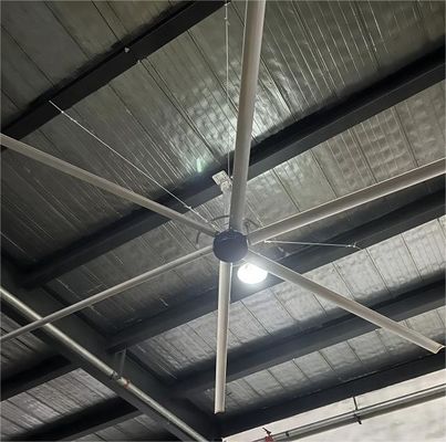 अच्छी कीमत 7.3m 24FT बड़े औद्योगिक एचवीएस छत प्रशंसक पीएमएसएम ब्रशलेस मोटर और सुपर एयर वॉल्यूम ऑनलाइन