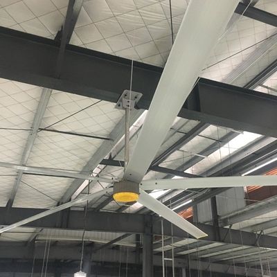 अच्छी कीमत औद्योगिक वेंटिलेशन के लिए उच्च वोल्टेज 6.1M/20FT सिंक्रोनस स्थायी चुंबक मोटर HVLS प्रशंसक ऑनलाइन
