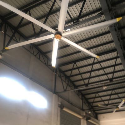 अच्छी कीमत OEM समर्थन 5.0m 16FT एयर कूलिंग और वेंटिलेशन के लिए बड़े HVLS छत पंखे ऑनलाइन