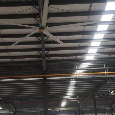 अच्छी कीमत रेस्तरां और विनिर्माण संयंत्र के लिए शक्तिशाली 6.1m 20FT HVLS औद्योगिक छत पंखे ऑनलाइन