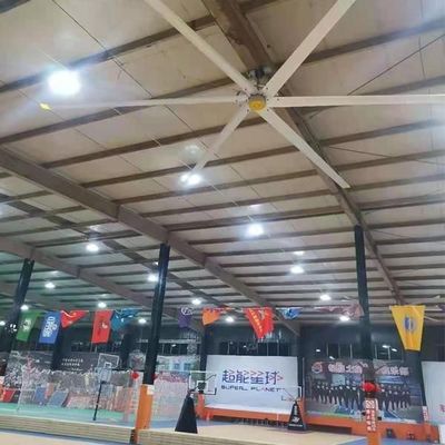 अच्छी कीमत DX-7.3 24FT बड़े एचवीएलएस इंडस्ट्रियल सीलिंग वेंटिलेटर जिमनासियम सेंटर के लिए व्यास 7.3 मीटर ऑनलाइन