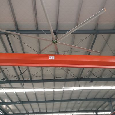 बड़े औद्योगिक वेंटिलेशन अनुकूलन और माउंटिंग विकल्पों के लिए छत पंखे