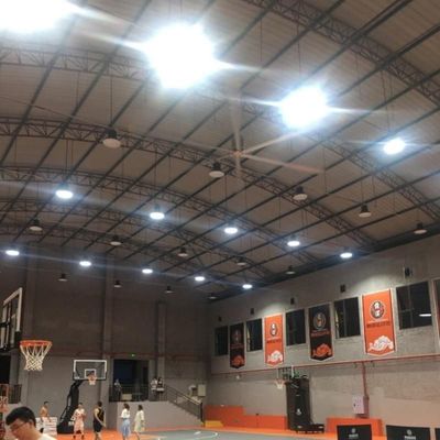 अच्छी कीमत अल-एमजी ब्लेड सामग्री 24FT गियरबॉक्स एचवीएलएस इनडोर बास्केटबॉल कोर्ट में बड़े स्थान वेंटिलेशन के लिए छत पंखे ऑनलाइन