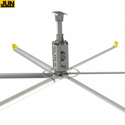 1.5KW 24FT कम गति वाले एचवीएलएस औद्योगिक घर के लिए प्रशंसक आवासीय