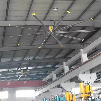 अच्छी कीमत औद्योगिक बड़े वेंटिलेशन 16800 CMM 7.3M लंबे ब्लेड छत प्रशंसक ऑनलाइन