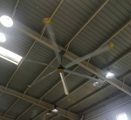 अच्छी कीमत 6.7M 55RPM उच्च मात्रा कम गति छत प्रशंसकों आवासीय ऑनलाइन
