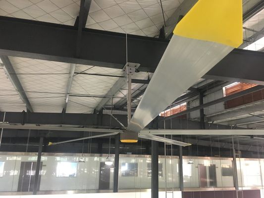 अच्छी कीमत 8FT 0.15KW निकास औद्योगिक Pmsm 5 ब्लेड HVls पंखे ऑनलाइन